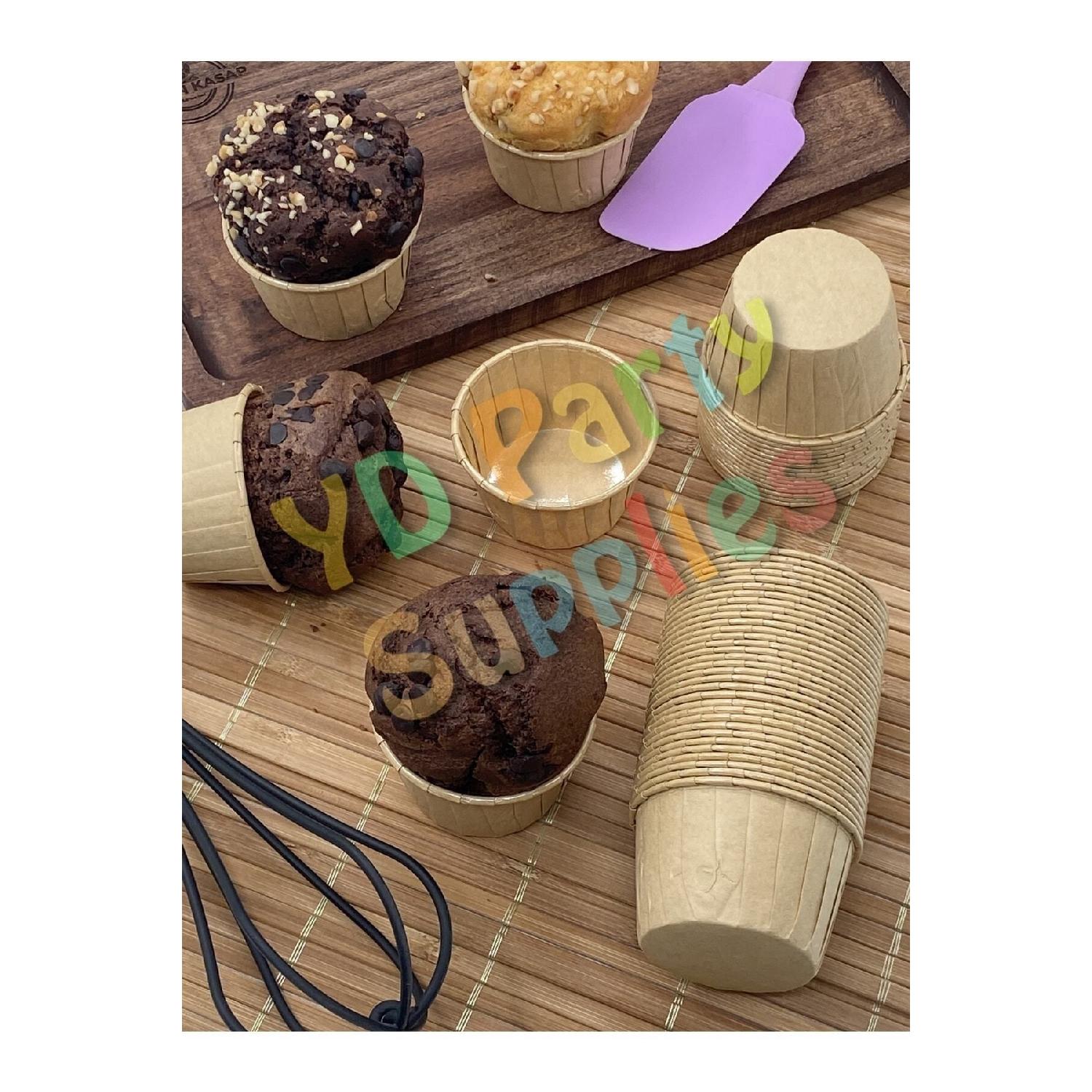 

Форма для торта из крафт-маффинов, 25 шт., 50x39 чистый