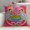 Paige Gemmel MonkeyS Cushion Cover Breathable and skinfriendly linen pillowcase square removable and washable cushion