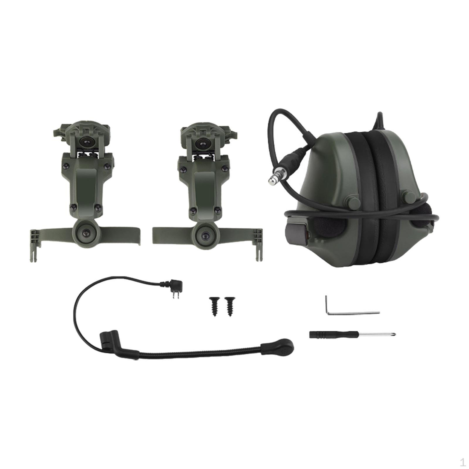 

Навушники для захисту слуху від навушників для полювання під час стрільби під час косіння зелений