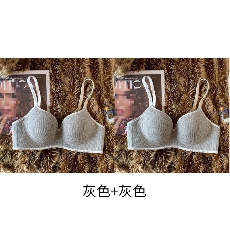 Comic chest thickened underwear women's small breasts gather to show large and thin mold cup no steel ring girl tank cup anti-sagging bra cover