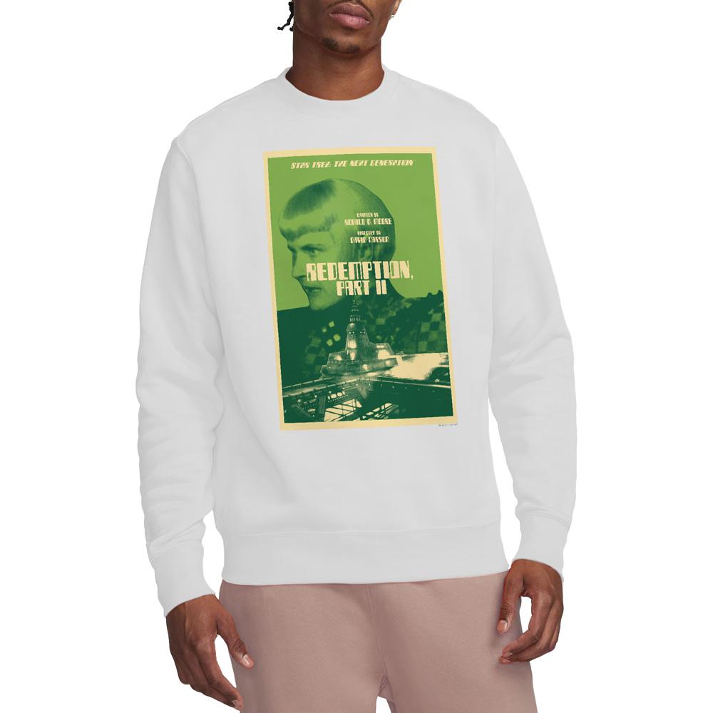 STAR TREK Unisex-Sweatshirt für Erwachsene „The Next Generation“, Staffel 5, Folge 1