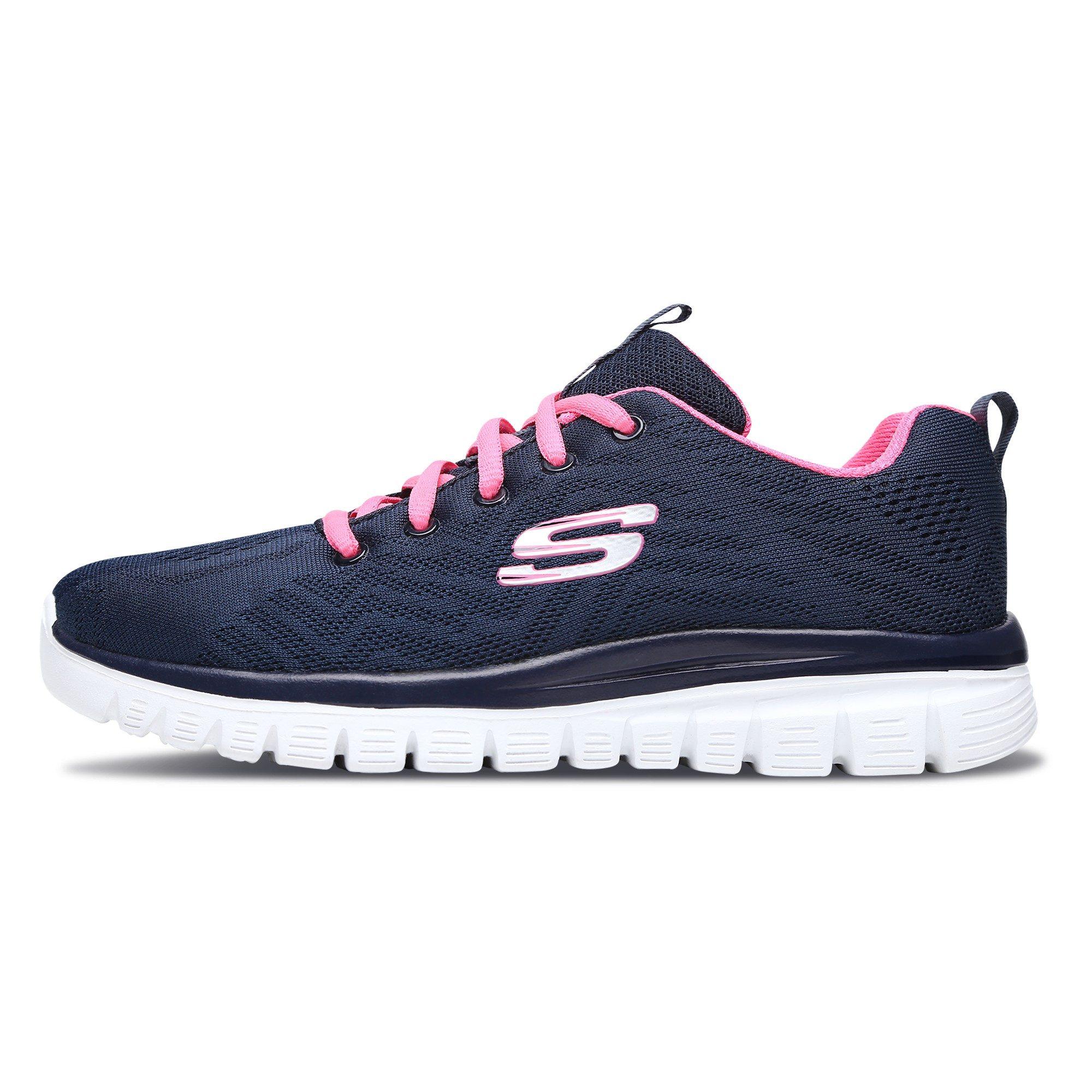 Skechers Graceful Get Connected Zila/Balta/Rozā Sieviešu