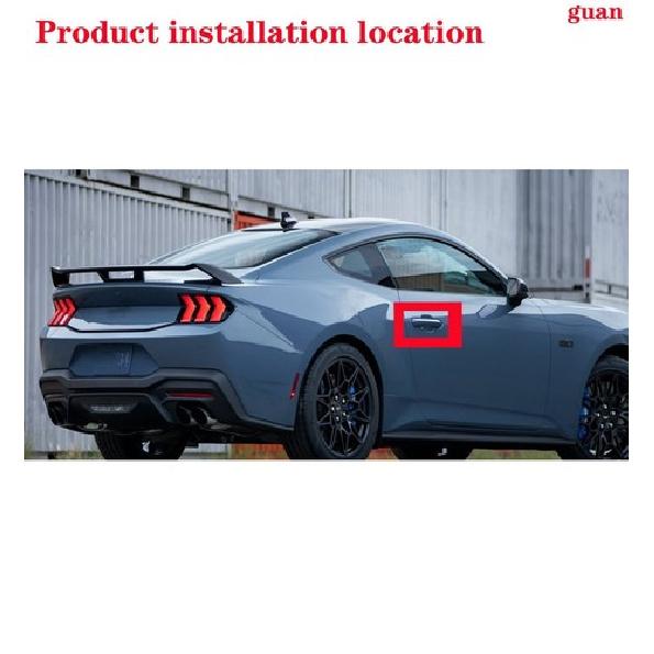 Car handle edge decorative panel For Ford Mustang GT 2024-2025