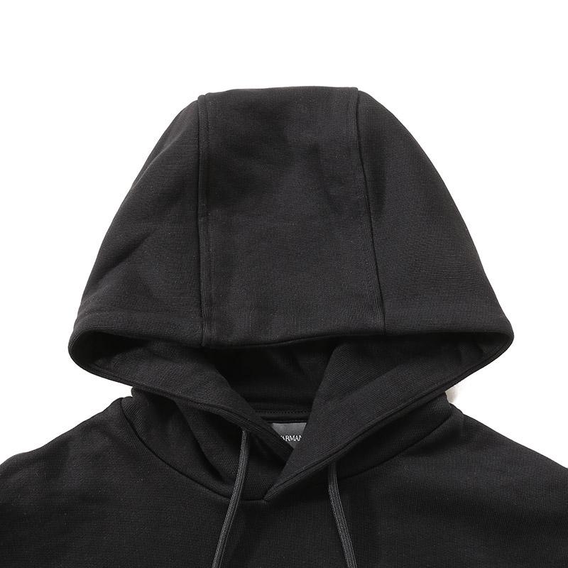 EMPORIO ARMANI Logo Embroidered Drawstring Hoodie 6D1MD2-1JWPZ-00B6