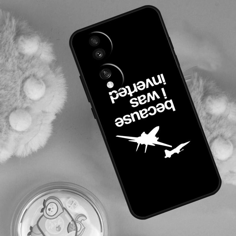 Airplane Pilot Case For Honor 70 90 50 Lite X9c X8a X8b X9b X9a X8 X9 Honor 200 Lite Magic 5 6 7 Pro Cover