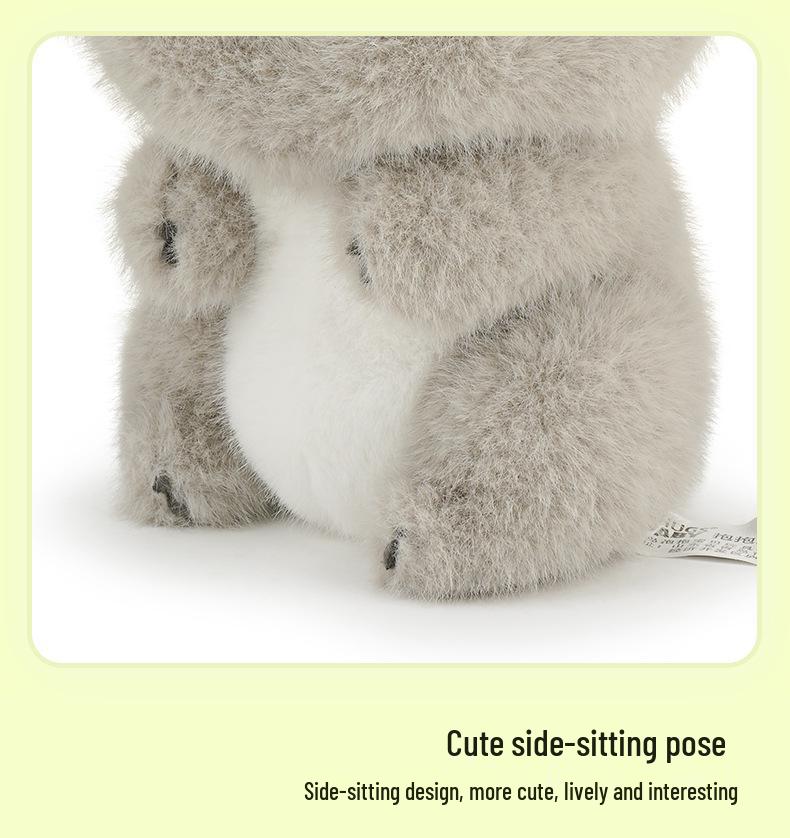Koala Plush Doll - Cartoon Stuffed Toy for Girls, Birthday Gift & Children's Pillow