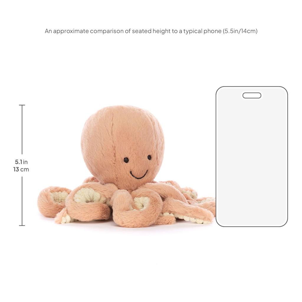 JELLYCAT Odell Octopus Little