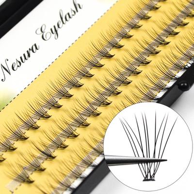 60pcs Professional Make-up Single Tufted Eyelash Grafting False Eyelash Extension Beauty Product