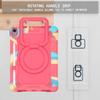 For iPad Air 11 (2025)/(2024) Case with Shoulder Strap PC+Silicone Hand Grip Kickstand Tablet Cover