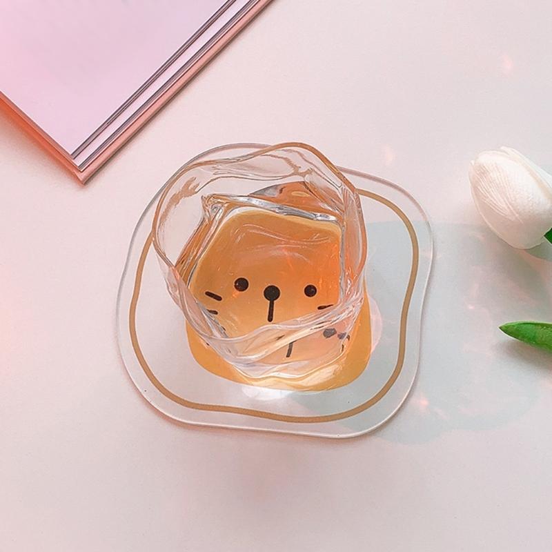 Smooth Drink Pad Heatproof Table Protectors Kitchen Accessory Heat Resistant Easy Cleaning Surfaces Cup Mat