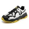 Kappa Retro Thick Sole Low Top Sports Casual Shoes Unisex sneakers White Black Yellow K0AY5MM60D-990A
