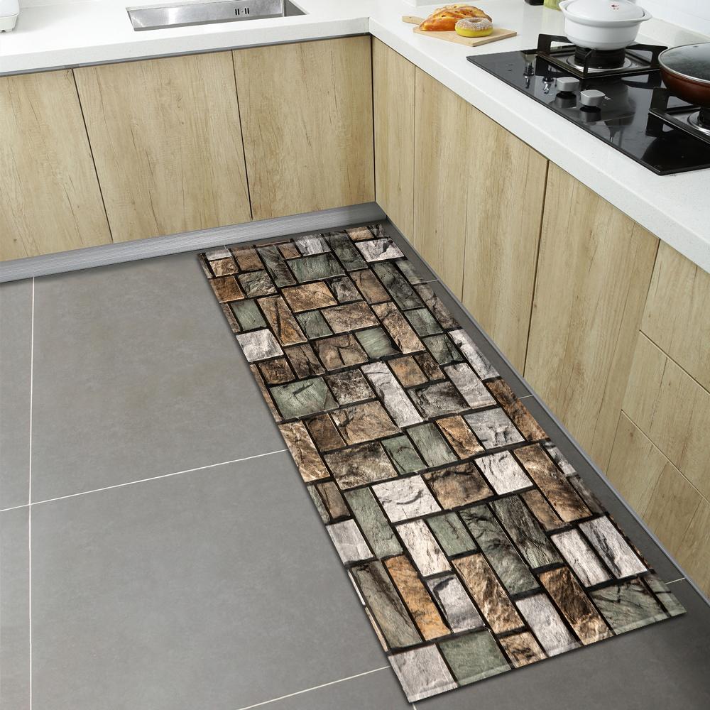 Bedroom Bedside Living Room Carpet Porch Balcony Bathroom Non-slip Floor Mat Nordic Kitchen Rug Home Porch Door Mat