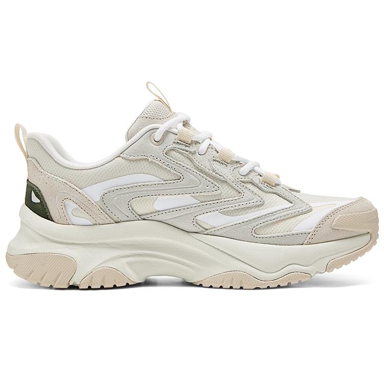 Skechers Moonhiker Comfortable Casual Versatile Low-Top Dad Shoes Women Sneaker Off-White 177594-OFWT