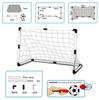 Kids' Portable Foldable Sports Goal: Indoor/Outdoor Soccer, Ball Hoop, Ice Hockey Net Toy