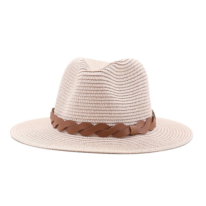 Classic for ethnic style big edge straw hat European and American cowboy style straw hat outdoor leisure jue style wind sunscreen hat