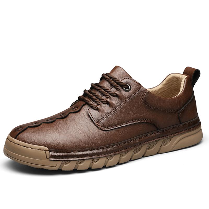 Handmade Men's Casual Leather Shoes For Men Loafers Moccasins Men Flats Shoes Driving Shoes