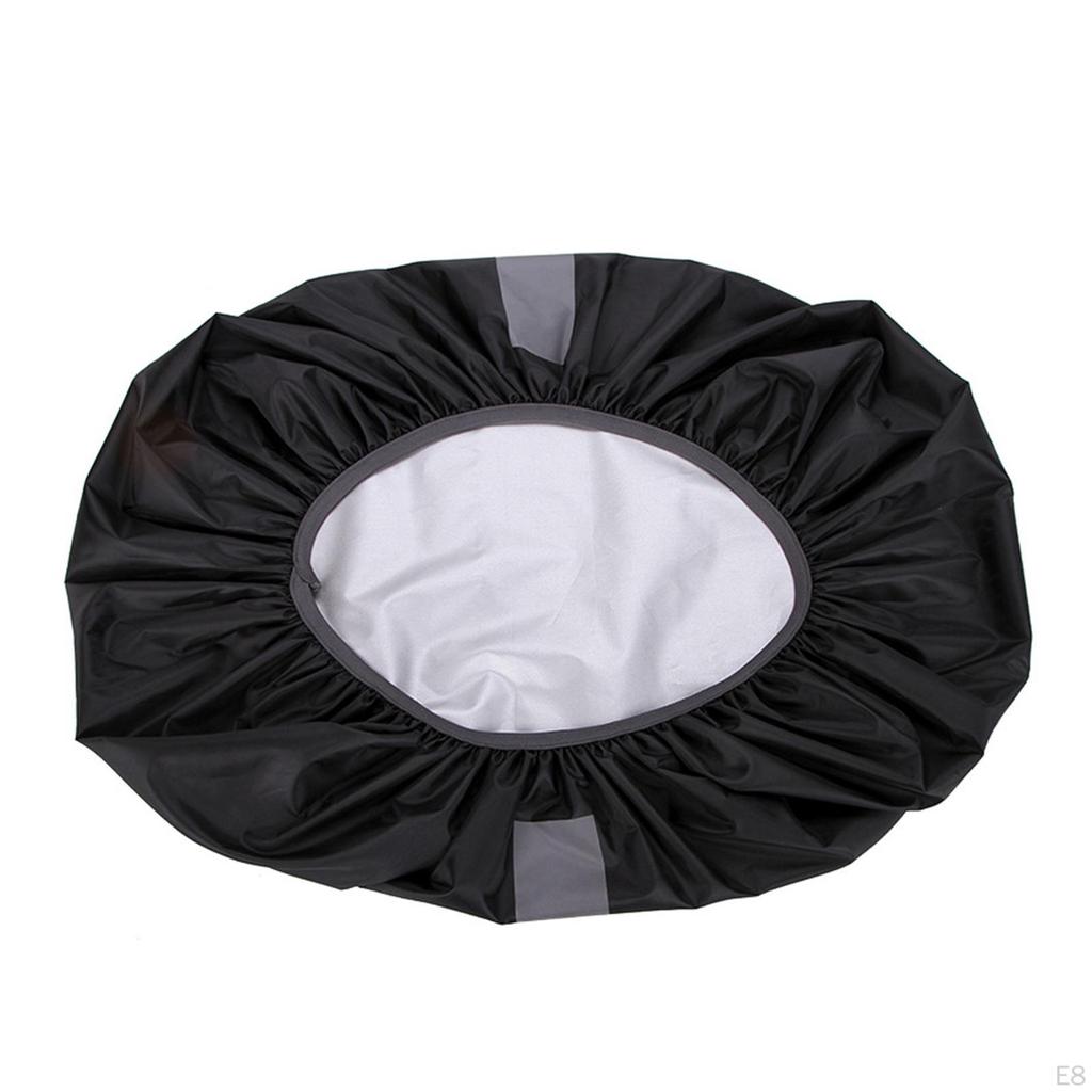 Hi Visibility Rain Cover with Reflective Stripes Waterproof Cover, Bag, for Hiking Camping Cycling