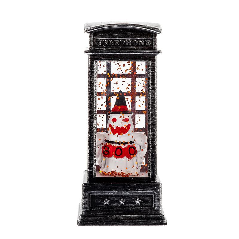 Halloween Pumpkin Lantern Ghost Lantern Ghost Festival Skull Wind Lantern Halloween Night Light Desktop Ornament Candle Lantern