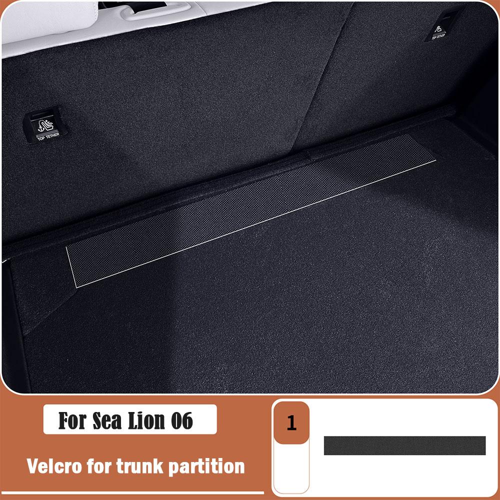 For BYD Sealion 06EV/DM-I  Trunk Partition Velcro, Fixed Adhesive Strips, Interior Modification Supplies