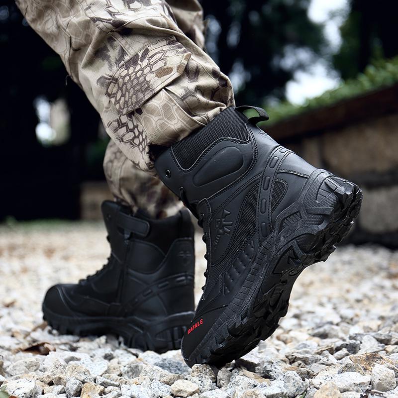 Men Boots Hiking Shoes Outdoor Anti-slip Comfortable Combat Boots Comfortable Sports and Casual Shoes