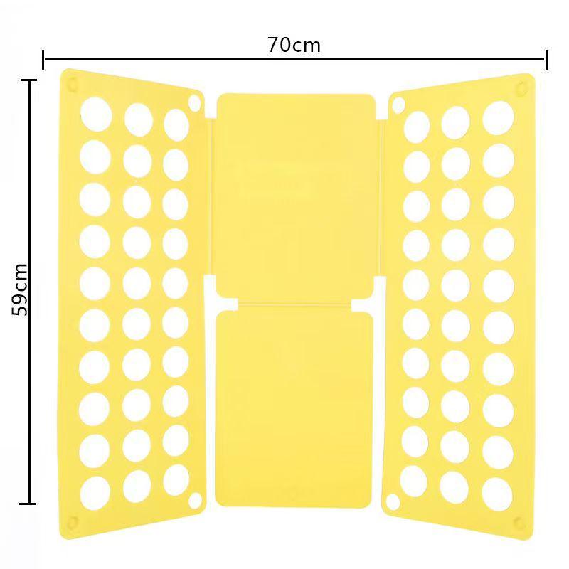 Lazy Person’s Creative Folding Board: Easy Clothes Organizer and Shirt Folding Rack