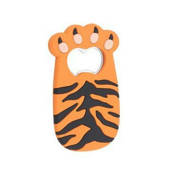 Apribottiglie Magnetico a Forma di Zampa di Gatto 3D Morbida - Design ad Artiglio in Gomma Morbida PVC per Frigoriferi