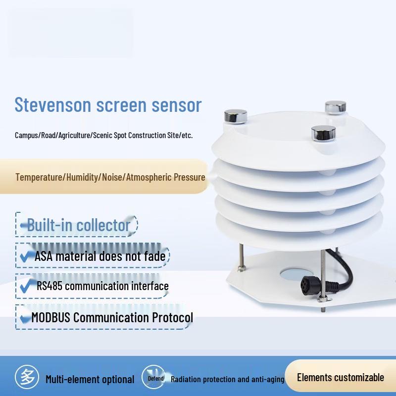 Aokewen 4-Element Miniature Weather Station Sensor