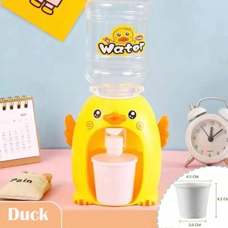 Fun Mini Water Dispenser Toy Real Water Outlet Simulation Kitchen Playhouse Toy Interactive Pretend Play Game for Kids