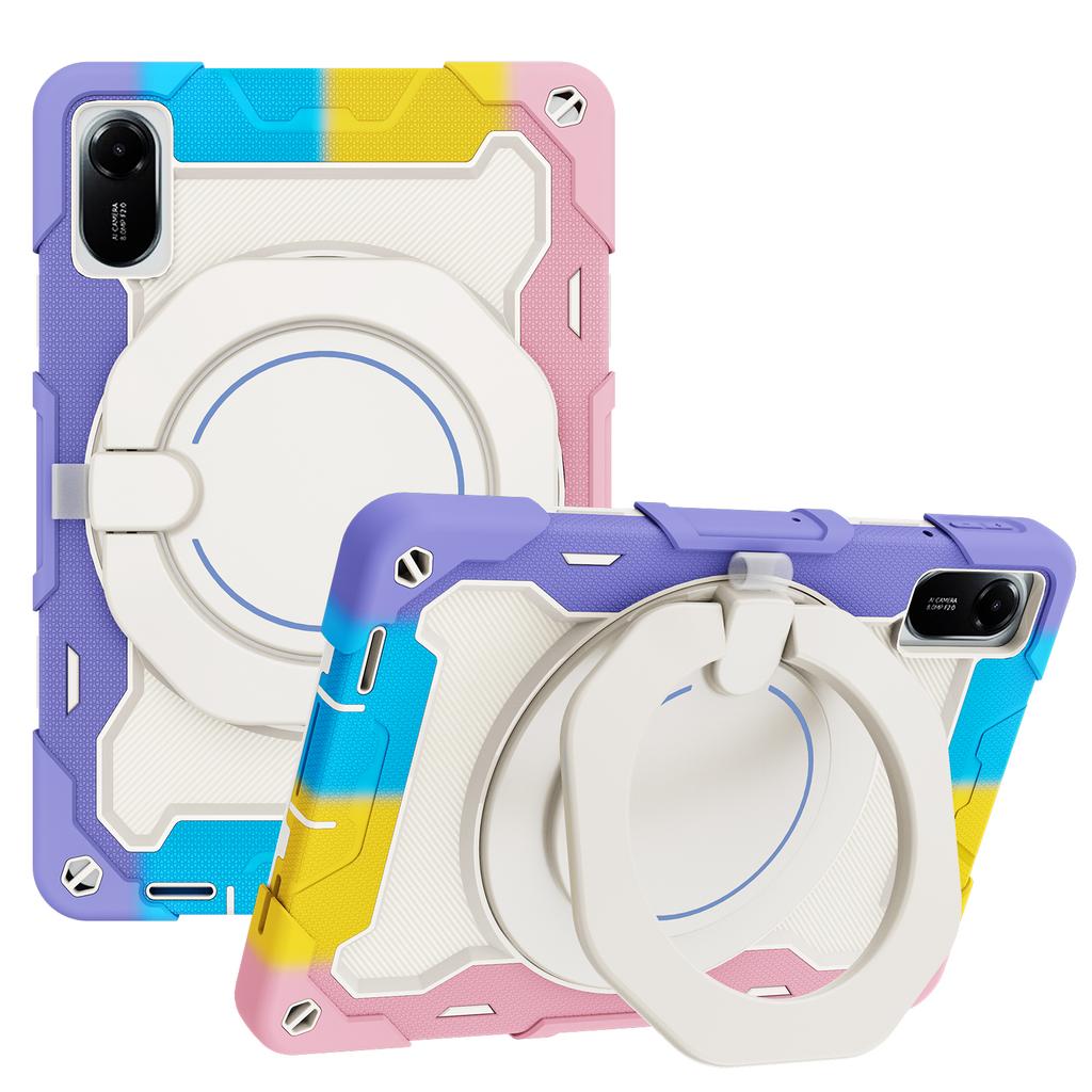 360 Rotating Stand Case for Xiaomi Redmi Pad 2 2025 11.0 Inch Model 25040RP0AG 25040RP0AI Heavy Duty Cover with Handle Grip Capa