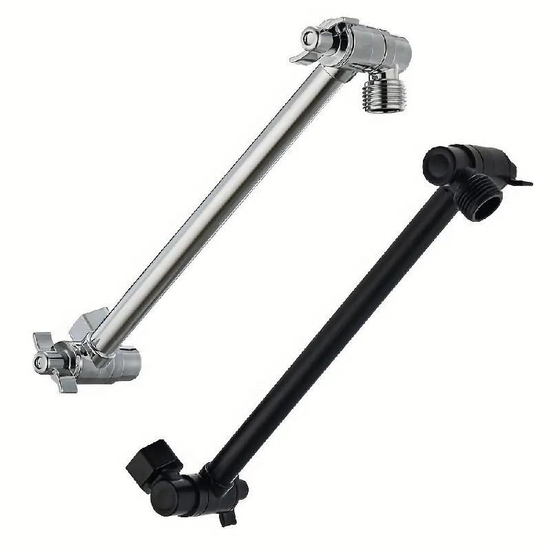 ABS Adjustable Shower Arm Universal Connection Adjust Angle To Upgrade Shower 11Inch Anti-leak Shower Extension Arm