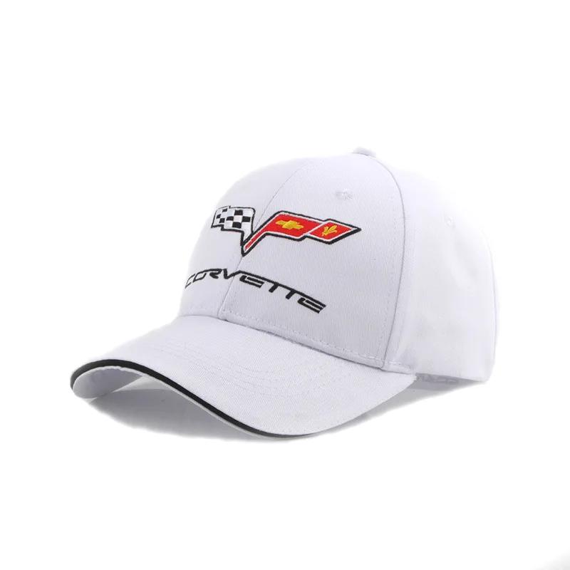 Lbfx9 Car Badge for Chevrolet Corvette SS Emblem Casual Cotton Baseball Cap Men Women Embroidery Truck Driver Outdoor Travel Sport Hat