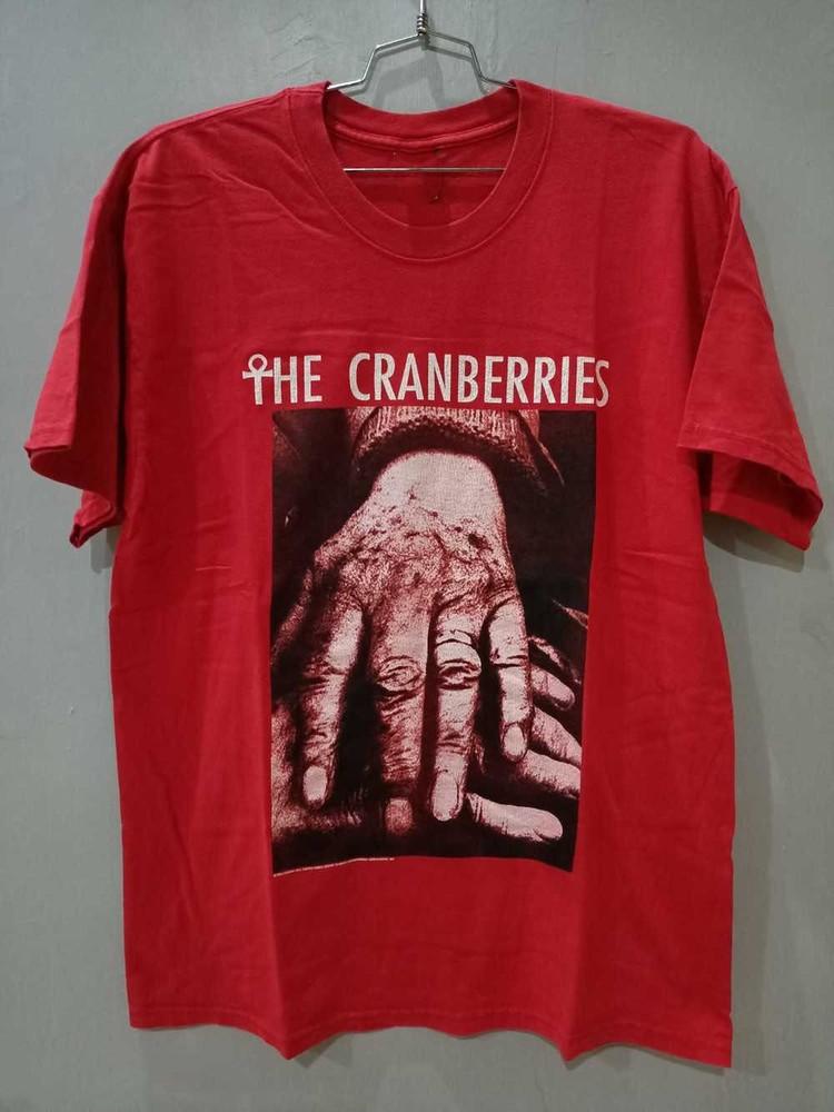 

Винтажная красная футболка группы The CRANBERRIES, унисекс, для концерта, размеры от S до 5XL, SG489, футболка унисекс M