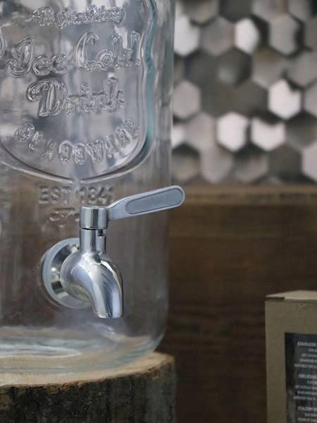 STEEL TAP TAP FOR JAR CARAFE + GASKET