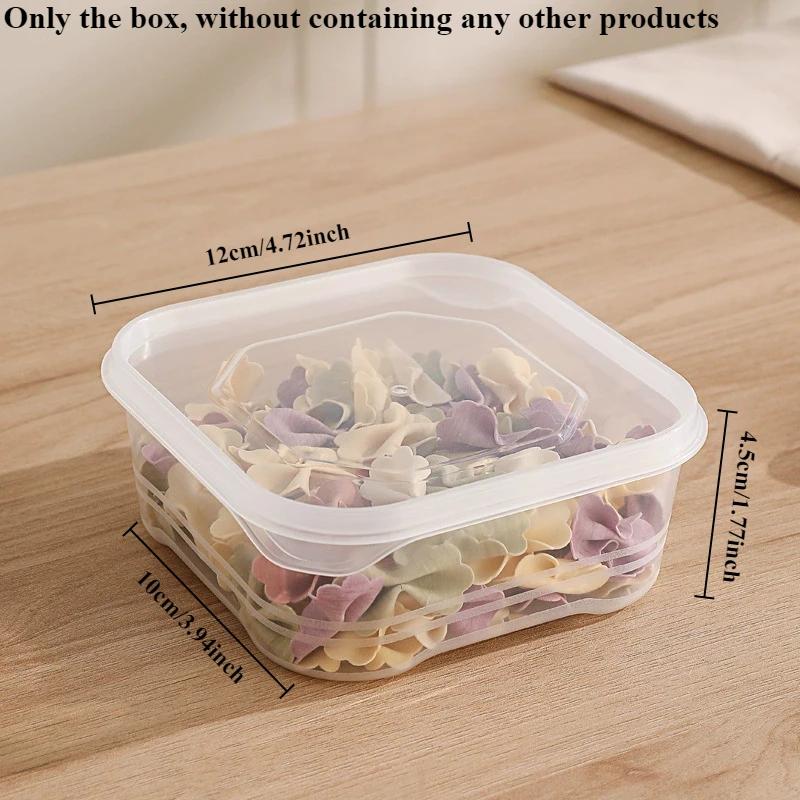 

Refrigerator Storage Box Fridge Organizer Frozen Meat Vegetable Fresh-Keeping Box Transparent Kitchen Sealed Storage Box Crisper 1PC