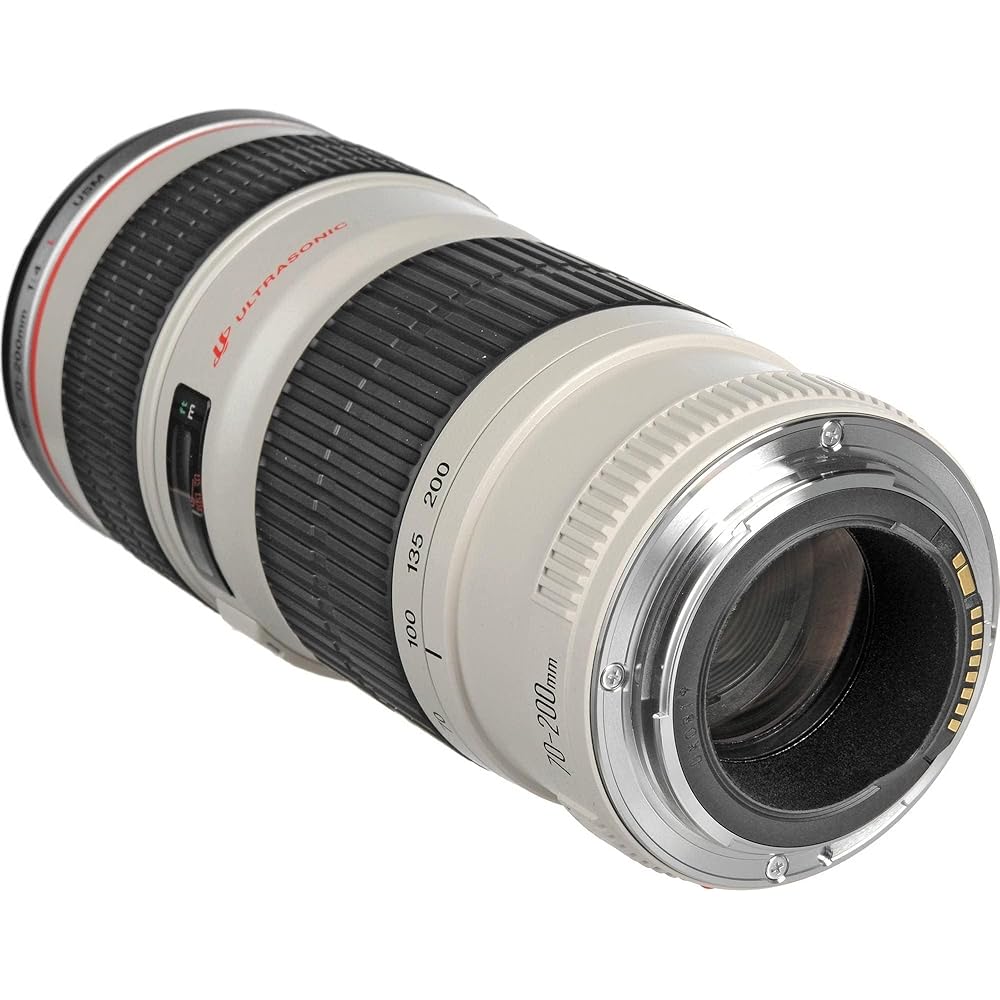 Canon Telephoto Zoom Lens EF70-200mm F4.0L USM Full Size Compatible
