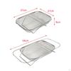 Drain Basket Sink Washing Basket, Collapsible Storage Rack Over The Colander Stainless