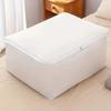 1pc-Large Storage Bag with Lid, Bedding Storage Container, Comfort Items, Clothes, Wardrobe, Sturdy Zipper