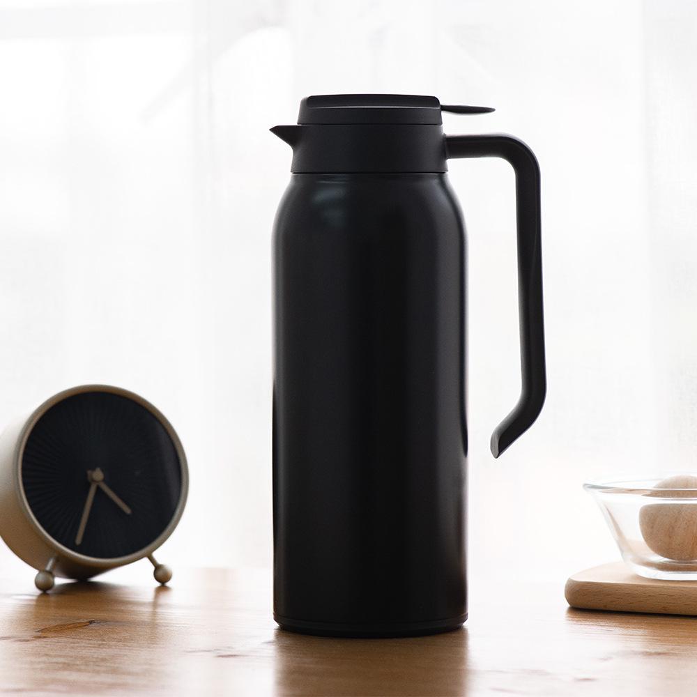 Portable 316 Stainless Steel Thermos Flask - Large Capacity Coffee & Tea Hot Water Bottle for Home, Dorm & Student Use