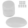 Set da 4 Pomelli per Porta Scorrevoli per Doccia Domestica Maniglie per Porte in Vetro per Bagno Ferramenta (L38)Maniglia L38W