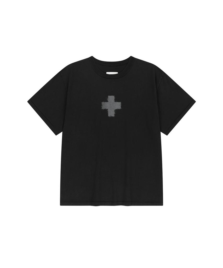 ENDOOR Vintage Cross 1/2 T-Shirt (Vtg Black)
