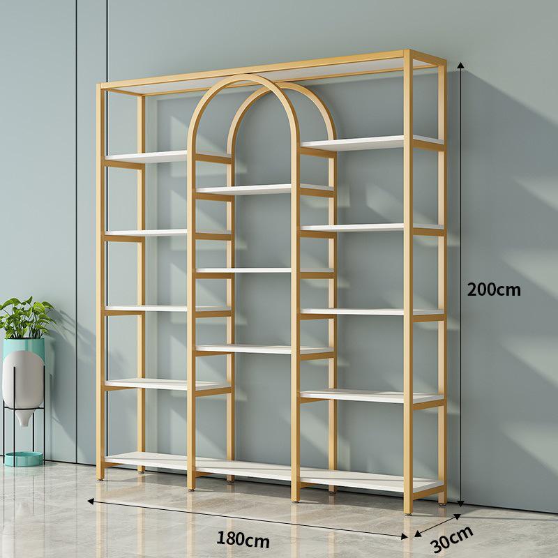 Elegant Display Stand: Nail Art and Skincare Storage Rack for Beauty Salons