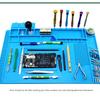 Digital Equipment Repair Remove Silicone Workbench Mobile Phone Repair Work Heat Insulation Pad Work Watch Repair Silicone Mat
