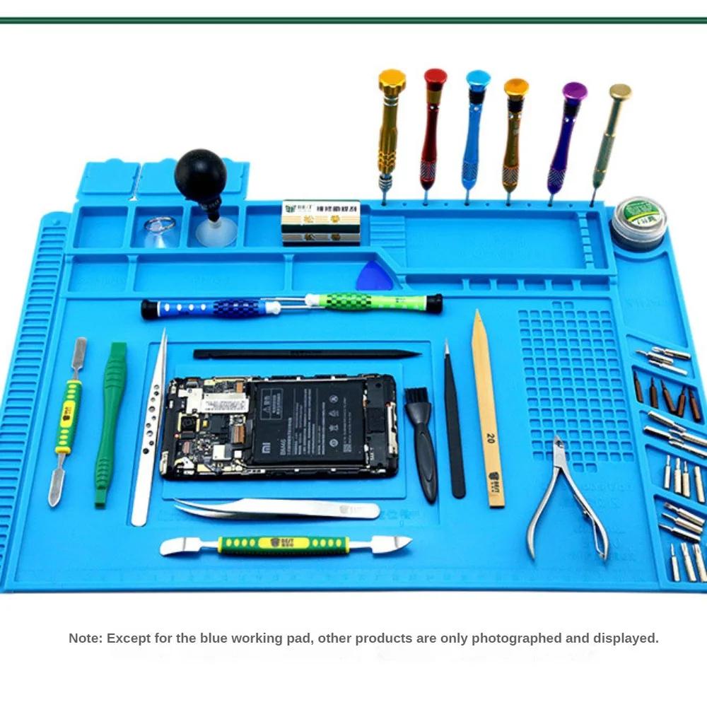 Digital Equipment Repair Remove Silicone Workbench Mobile Phone Repair Work Heat Insulation Pad Work Watch Repair Silicone Mat