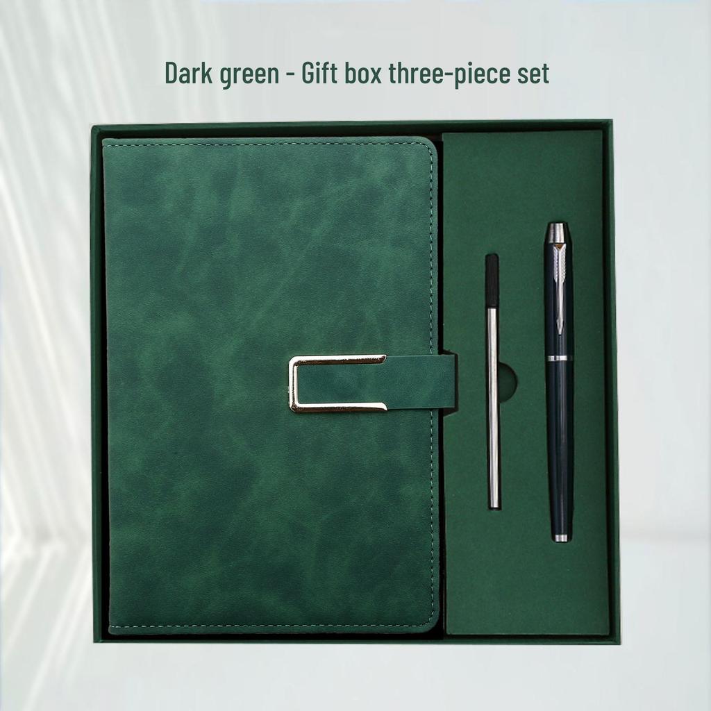 Notizbuch A5 mit individuellem Logo Geschenkset für Geschäft & Meetings