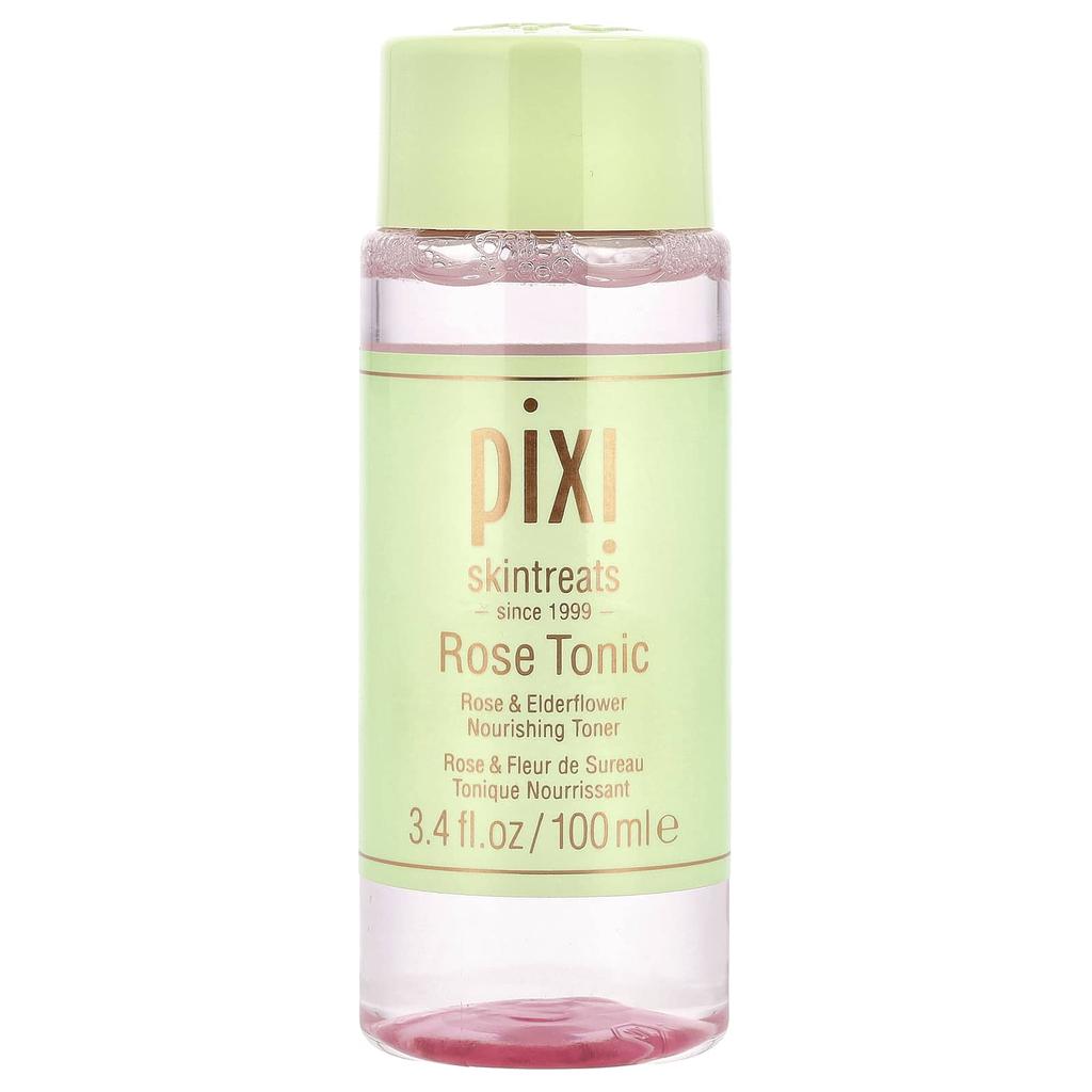 Rose Tonic, Rose & Elderberry Nourishing Toner, Alcohol Free, 100 Ml (3.4 Fl Oz)
