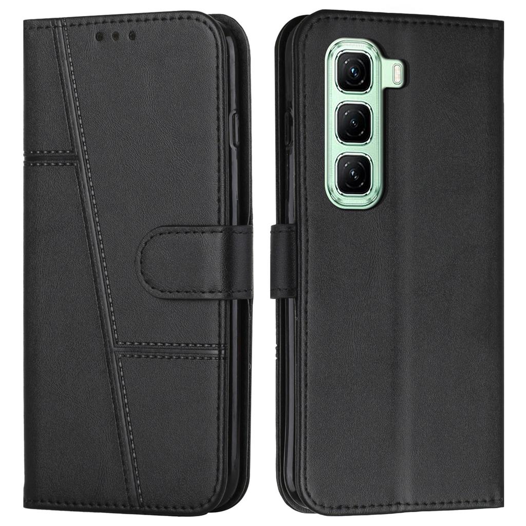 For Infinix Hot 50 4G Case Stand Flip Protective Leather Phone Cover