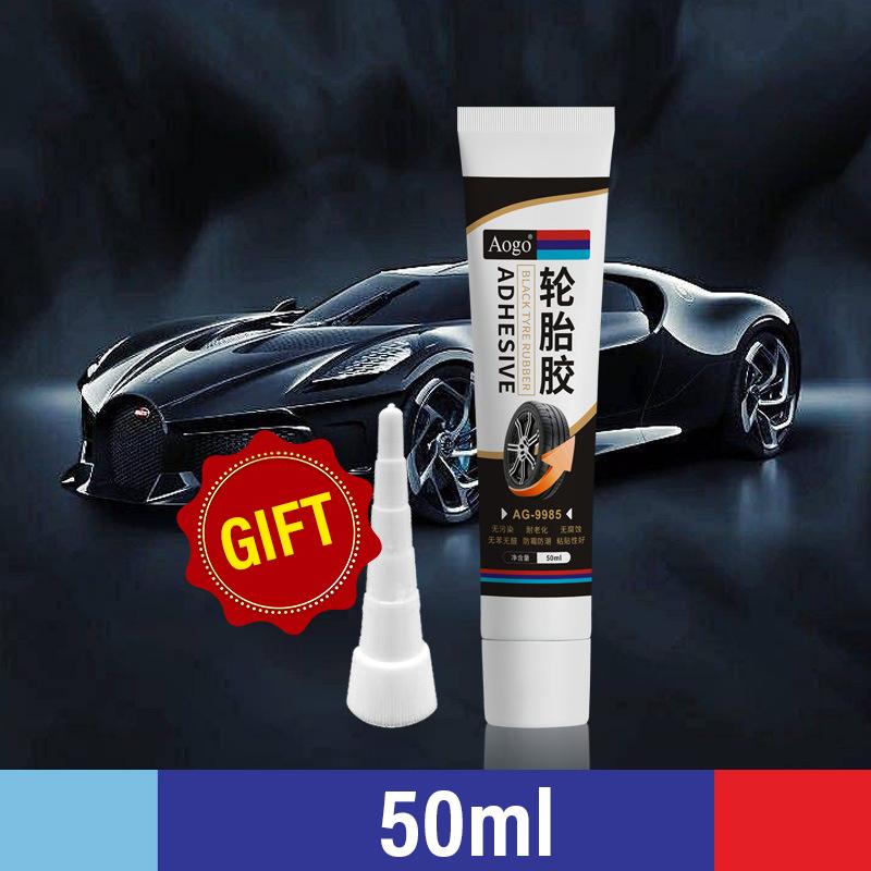 

50/120ml Tire Repair Glue Strong Rubber Wear-resistant Non-corrosive Adhesive Tire Sealing Bonding Glue Car Tire Repair Sealant
