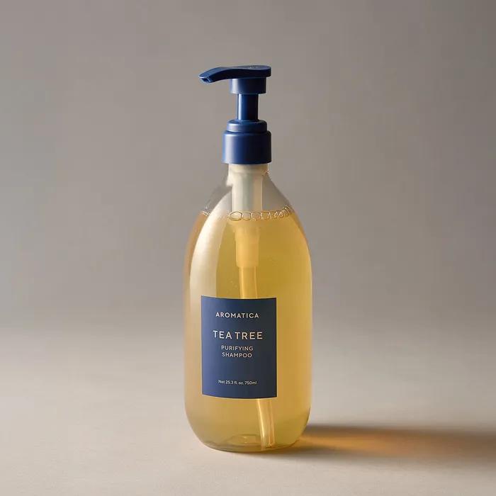 (Cooling & Soothing) Large Size Tea Tree Purifying Shampoo 750ML / Relieves Hair Loss Symptoms
