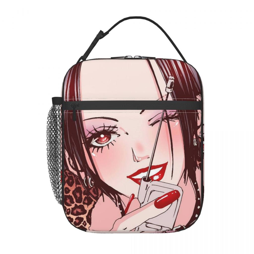Nana Anime Osaki Eyes Insulated Lunch Bag for Kids School Cooler Thermal Food Box Tote Portable Lunch Boxes Container