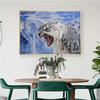 DIY 5D Diament Malarstwo Snow Leopards Diament Art Haft Dekoracje Zwierząt Ściegu Pełne Okrągłe Wiertła Home Decor Prezent